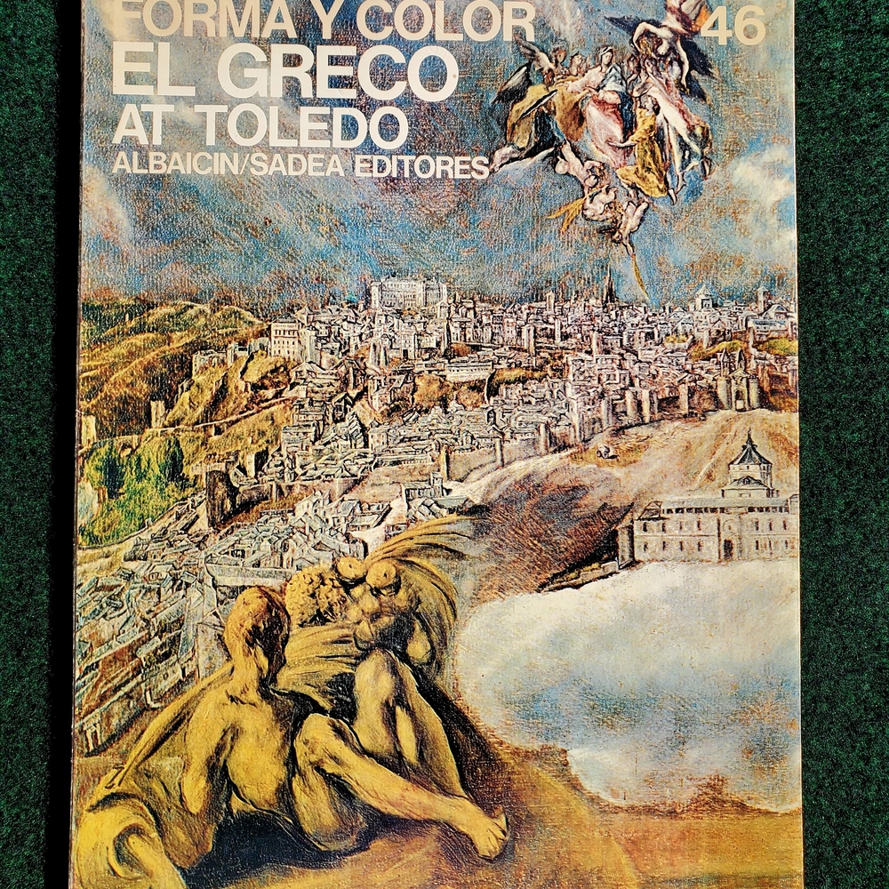 El Greco At Toledo By Jose M Pita-Andrade Form & Color 1969 Rare Art Book